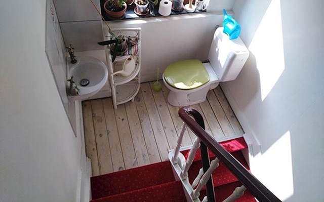 4. Wc nasred stubišta? Ozbiljno??