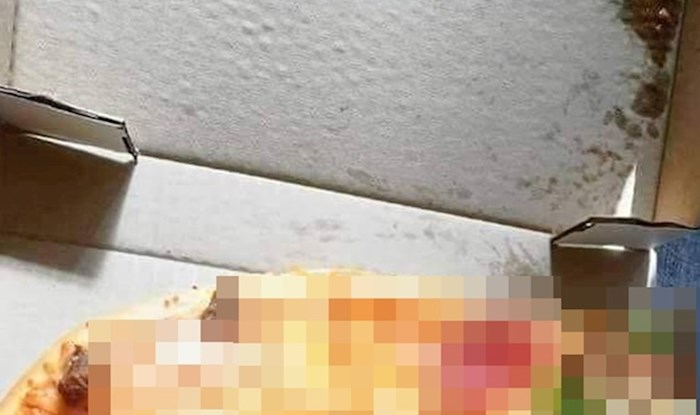 Dostavljač ove pizze trebao bi razmisliti o promjeni posla, ovo je užasno