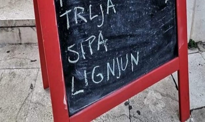Dnevna ponuda ovog restorana u Dalmaciji postala je hit na Fejsu, a sve zbog jednog malog detalja