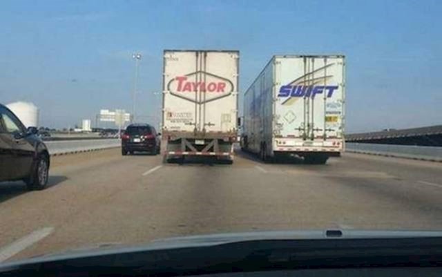 15. Taylor Swift na autocesti