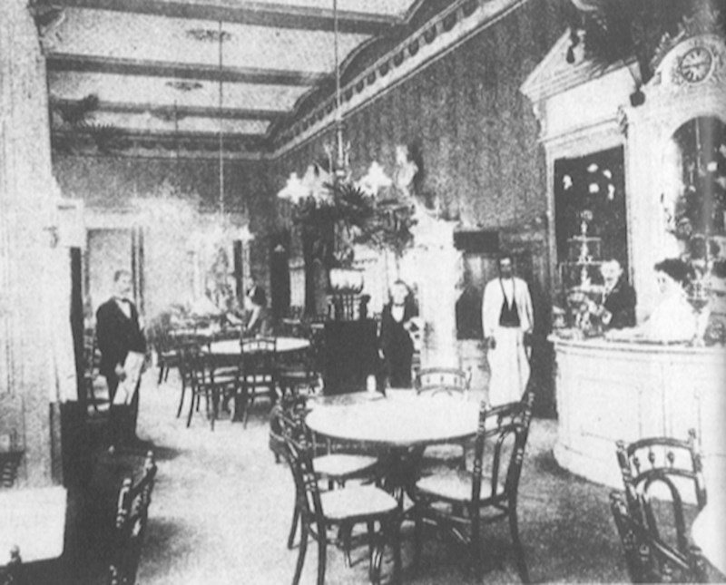 7. Kavana "Zagreb", jedna od najpoznatijih starih kavana, početak 19. stoljeća