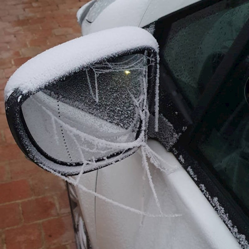 8. Smrznuta paukova mreža