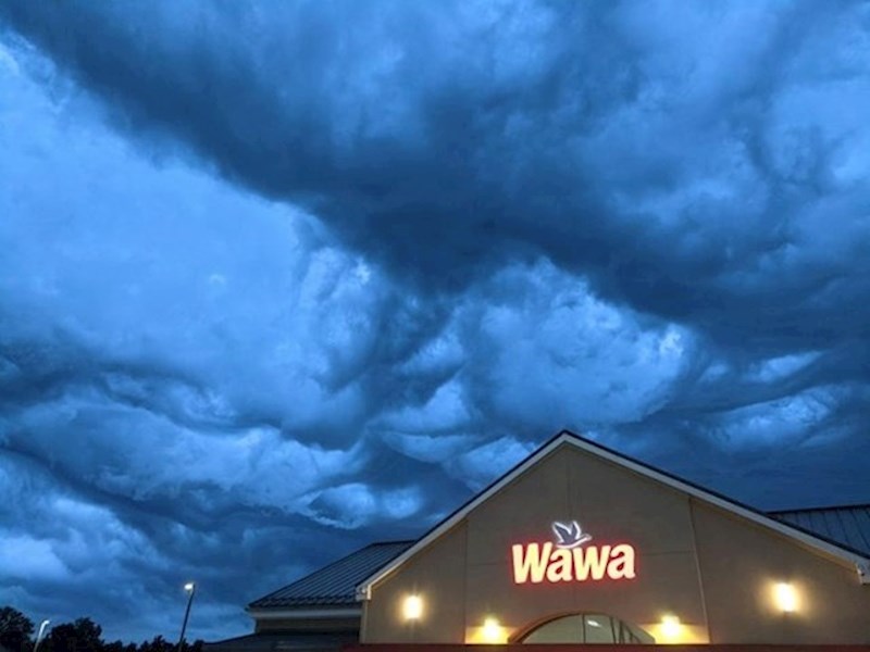 10. Ono kad nebo izgleda kao da se topi...