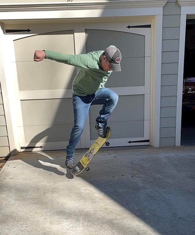 4. "Naučio sam voziti skate sa 40 godina!"