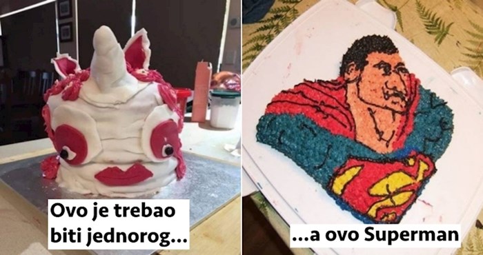 20 jako neuspješnih pokušaja izrade slastica; ove užase nemoguće je pogledati bez smijeha