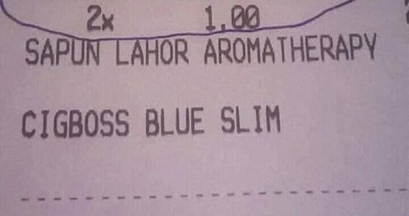 Kupac je uočio urnebesnu pogrešku i morao svima pokazati račun koji mu je izdala trgovina