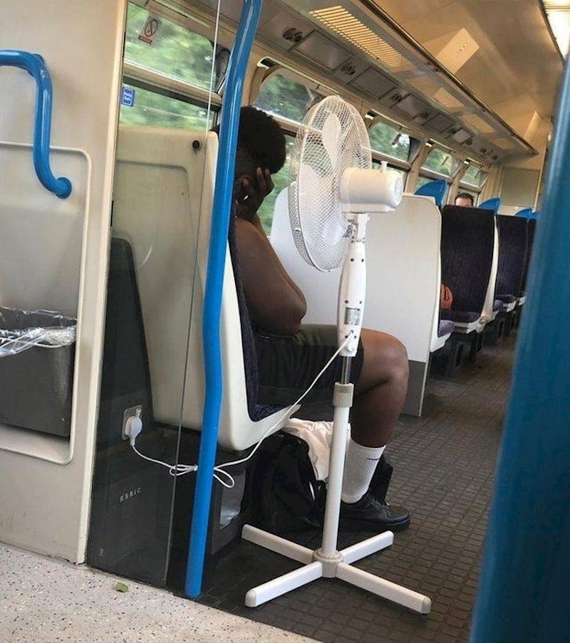 15. Kako preživjeti u javnom prijevozu bez klime tijekom toplinskog vala