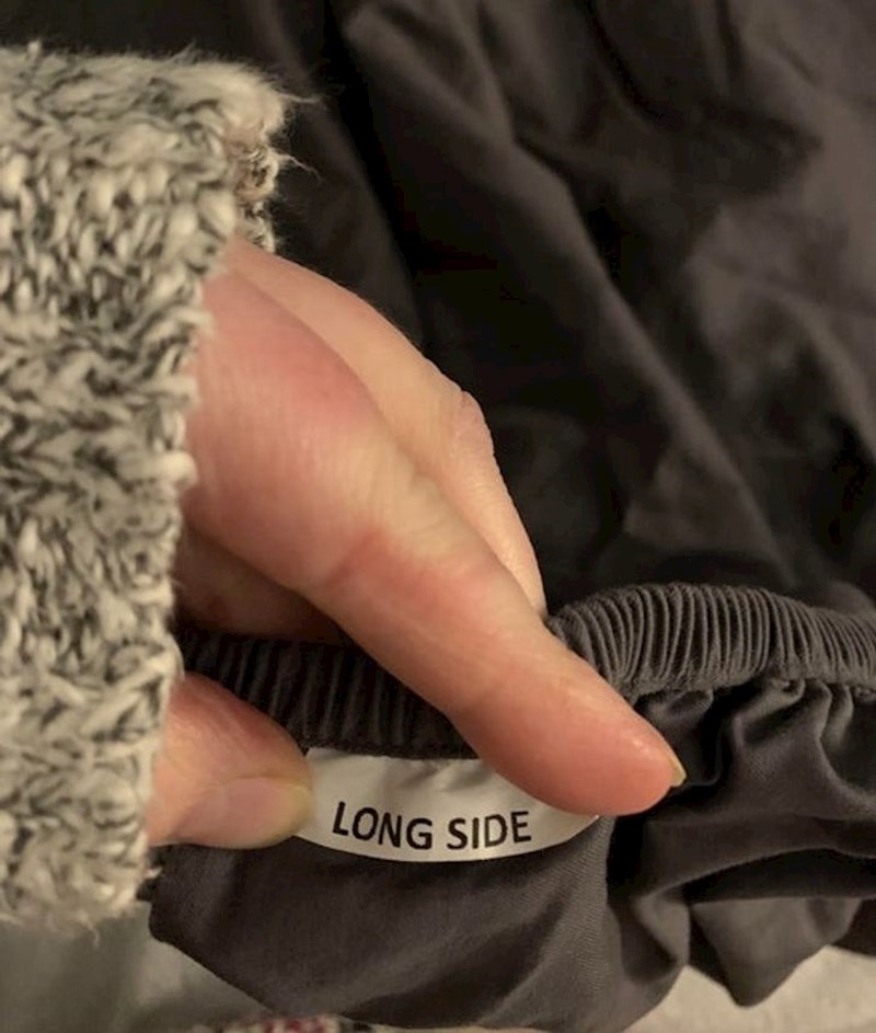 9. Posteljina koja ima obilježenu dužu i kraću stranu.