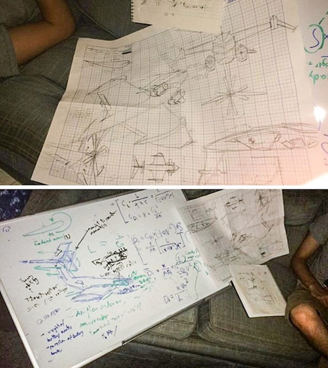 9. "Moj cimer je jučer nakon tuluma projektirao avion. Uživljeno mi je objašnjavao sve u detalje, a danas se ne sjeća apsolutno ničega."