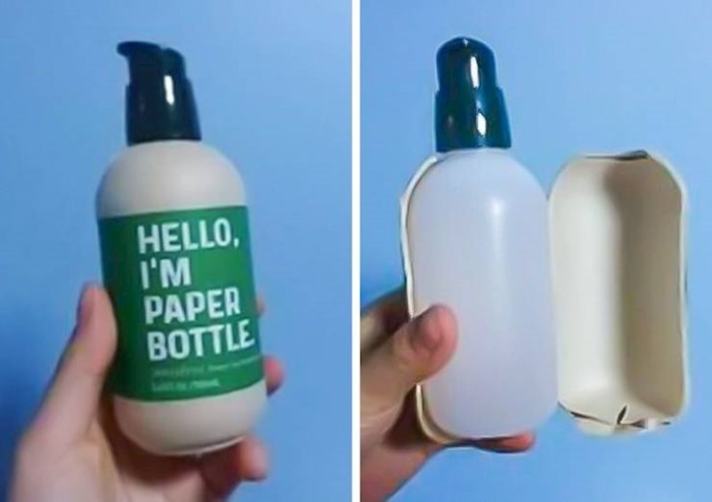 1. "Eco friendly" boca za šampon, koja je zapravo obična plastična boca