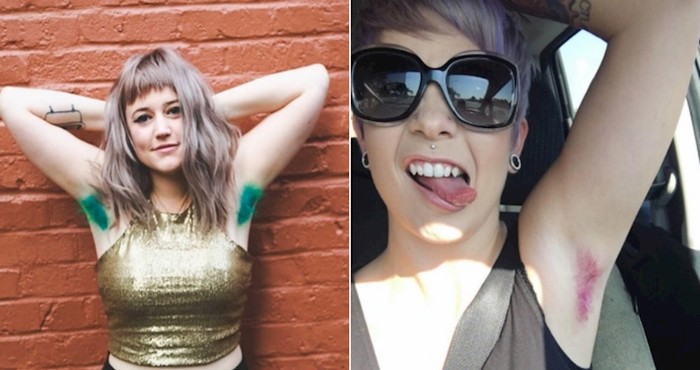 Instagramom vlada novi trend kojem se ne možemo načuditi - ofarbane dlake ispod pazuha