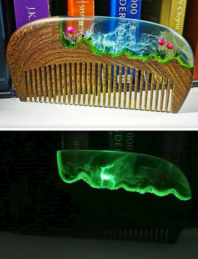 14. Češalj inspiriran čarolijom patronus