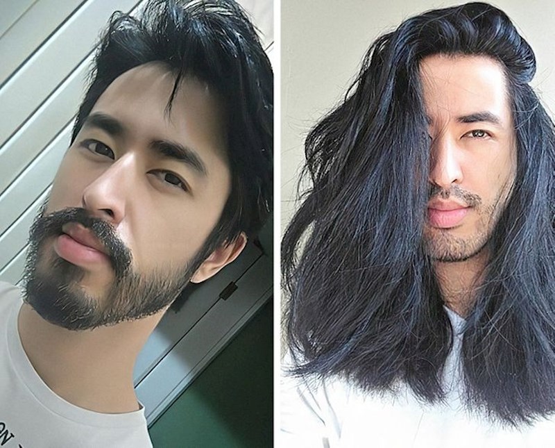 "Nisam mislio da će me duga kosa tako promijeniti."