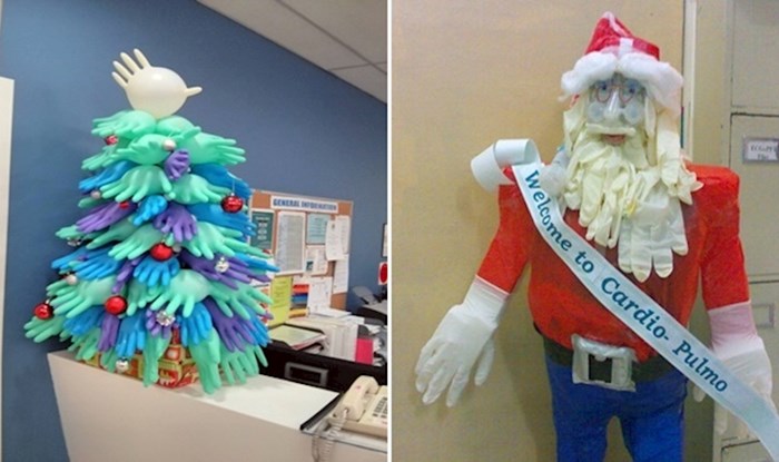 22 fotke genijalnih božićnih dekoracija u bolnicama