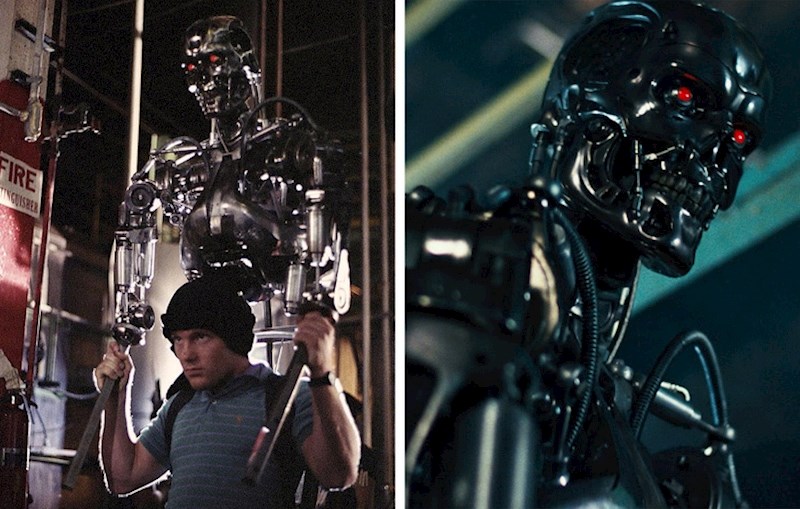 7. U Terminatoru (1984.), Terminatora su u nekim scenama nosili kao ruksak.
