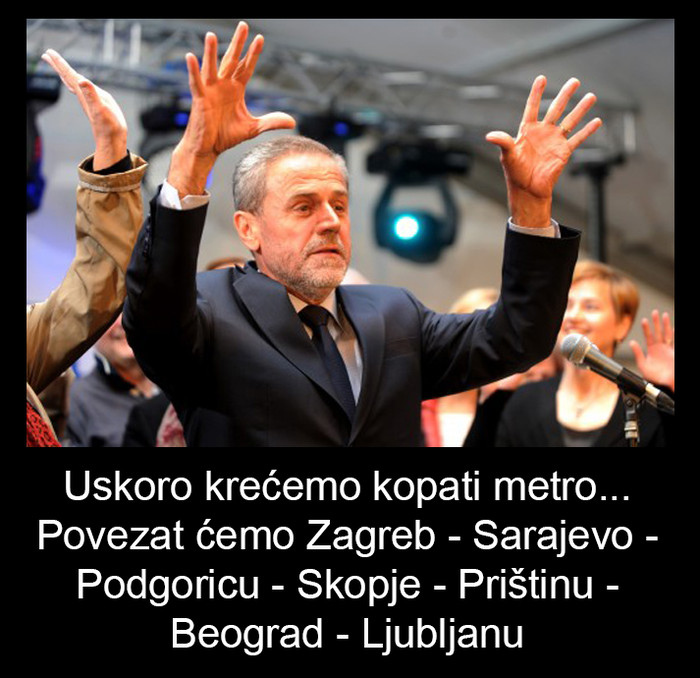 Bandić otkrio planove