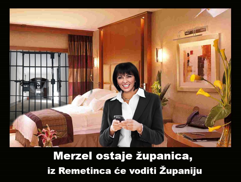 Merzel ostaje županica