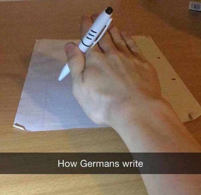 Kako Nijemci pišu