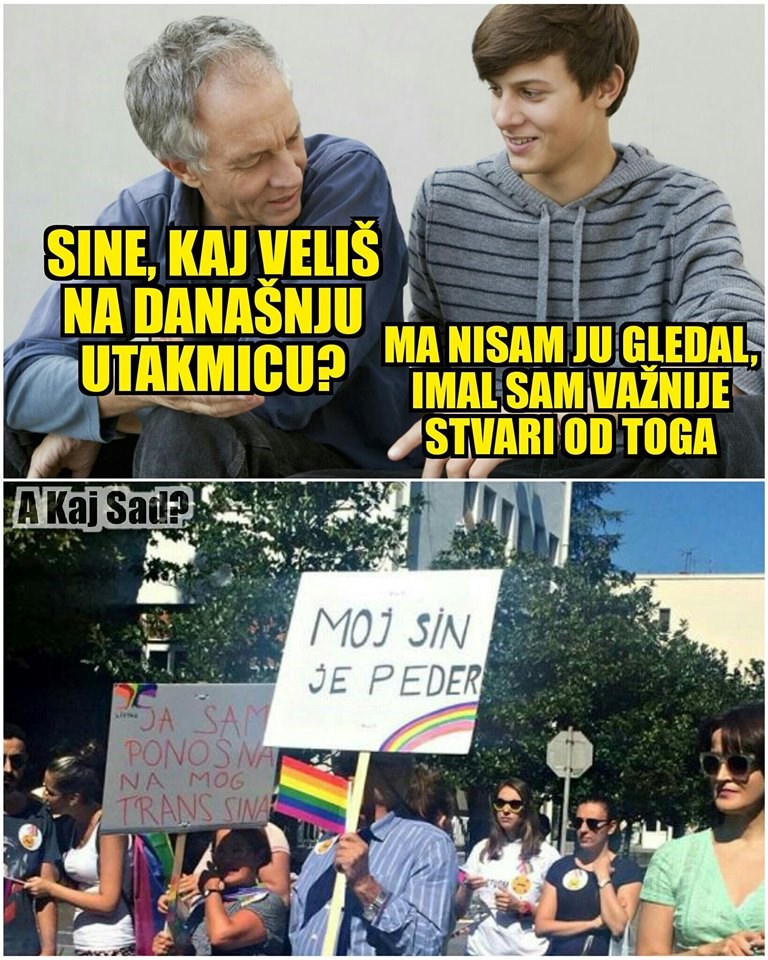 Kada sin ne prati utakmice