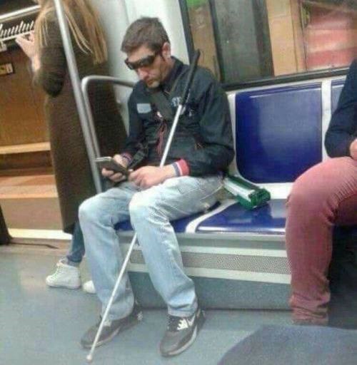 U slobodno vrijeme sam slijepac