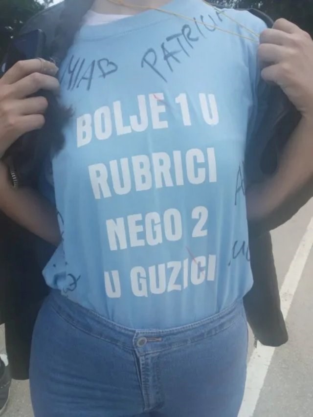 Maturanticama je bolje 1 u rubrici nego...
