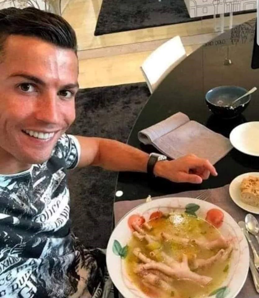Što je Ronaldo jeo u Hrvatskoj