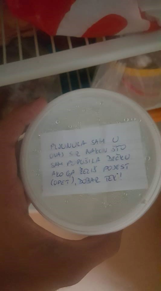 Pa ti jedi tuđi sir...