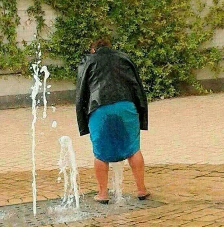 Žena održava higijenu