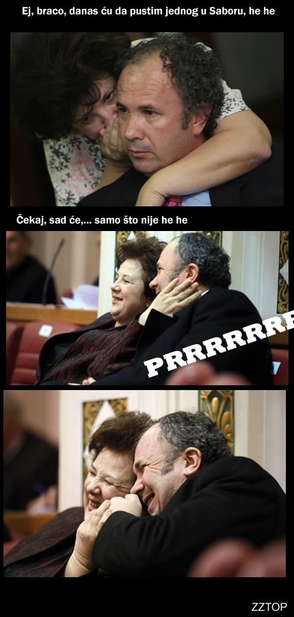 Nešto je prekinulo mučnu tišinu u Saboru