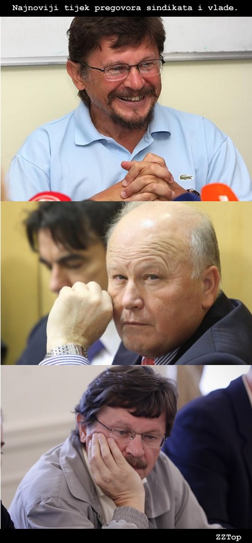 Pregovori vlade i sindikata