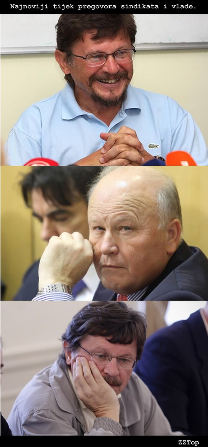 Pregovori vlade i sindikata