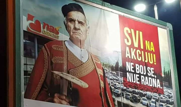 Supermarket u Crnoj Gori nasmijao je kupce svojim urnebesnim plakatom, pogledajte što je pisalo