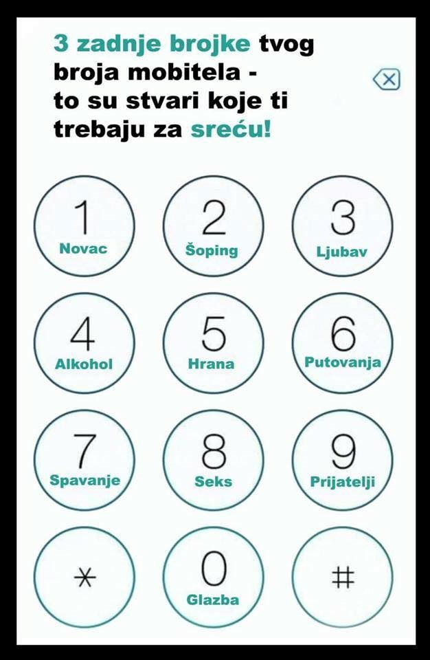 Prijatelji, hrana, spavanje. 