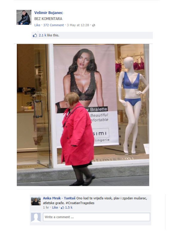 kad te netko vrijedja na Facebook-u....