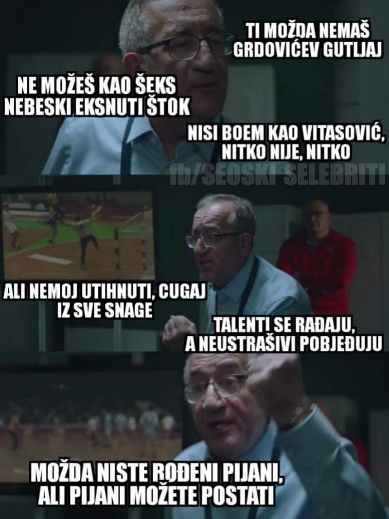 mozda niste rodjeni pijani, ali pijani mozete postati...:)))....