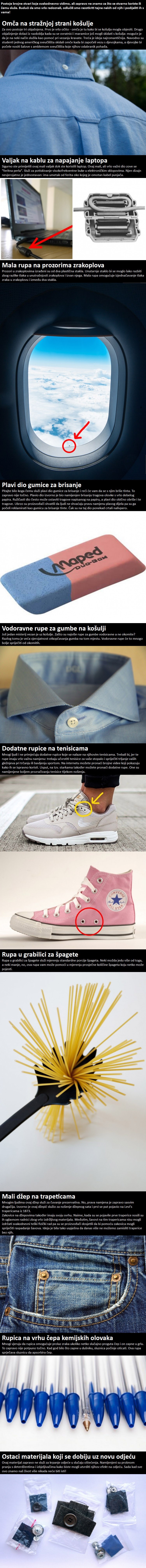 Deset stvari za koje nikada ne bismo pogodili čemu zapravo služe