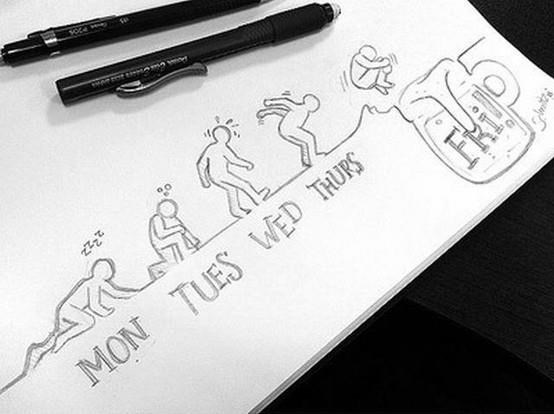 Kako tjedan otprilike izgleda :)))