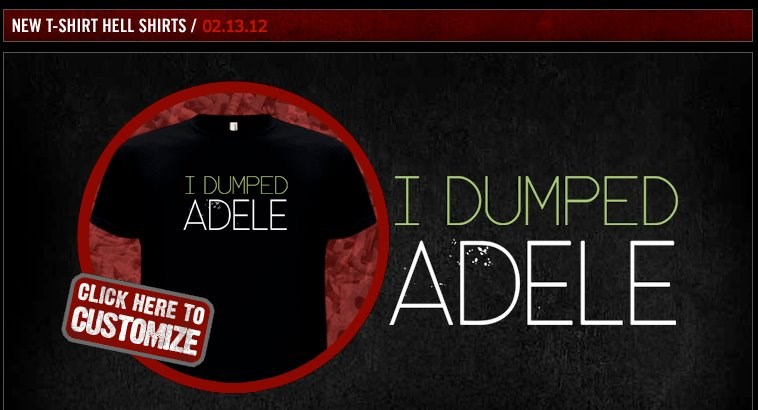 I dumped Adele :)