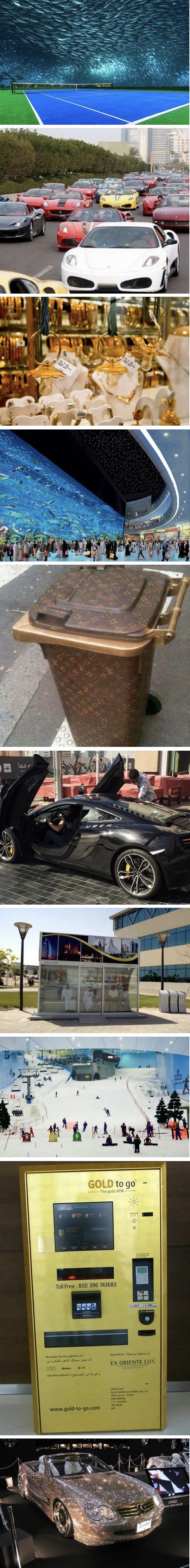 Ovih 10 fotografija prikazuju raskoš i bogatstvo stanovnika Dubaija