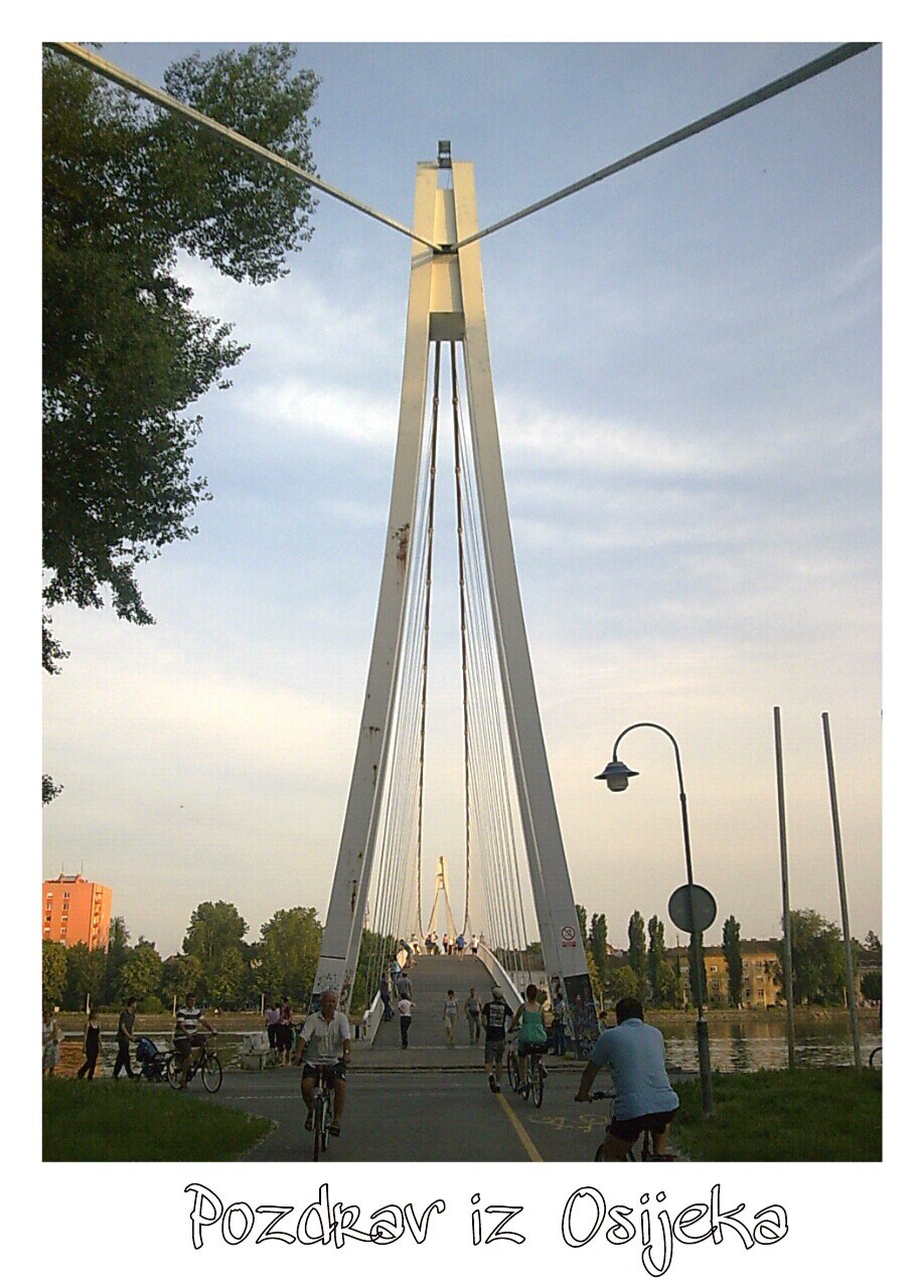 Osijek - pješački most