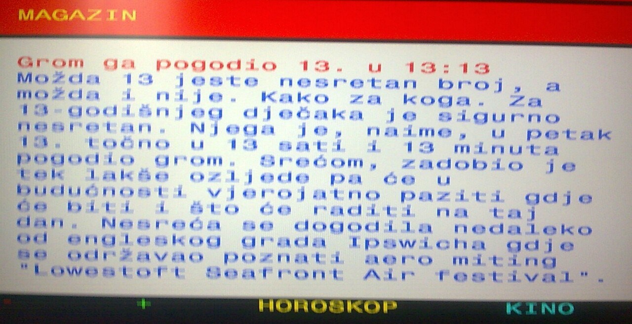 Petak 13. u 13 sati i 13 minuta