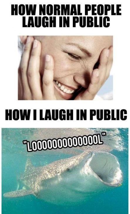 How do you laugh?