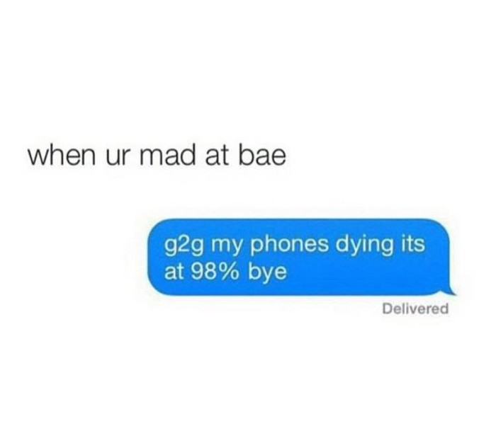 Fight with bae