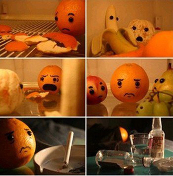 The death of an orange