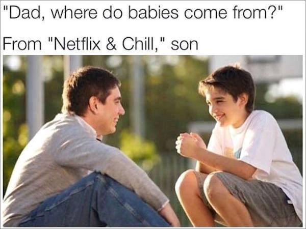 Just a friendly conversation