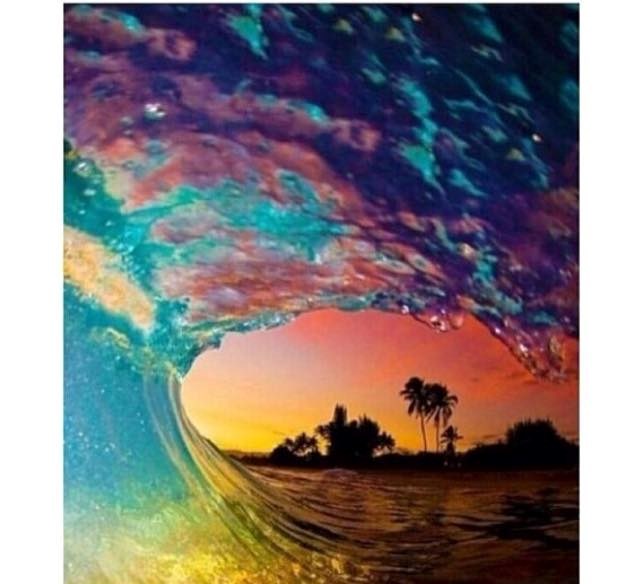 Rainbow wave!