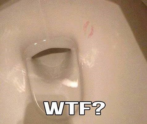 Weird things go on in the bathroom