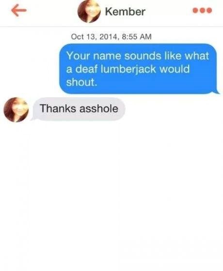 She should have applauded this guy's creativity