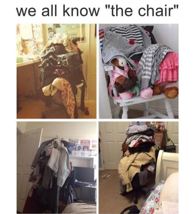 Until it's no longer a chair!