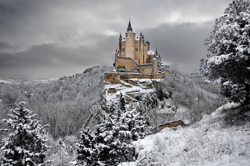 Alcazar Caste in Segovia, Spain